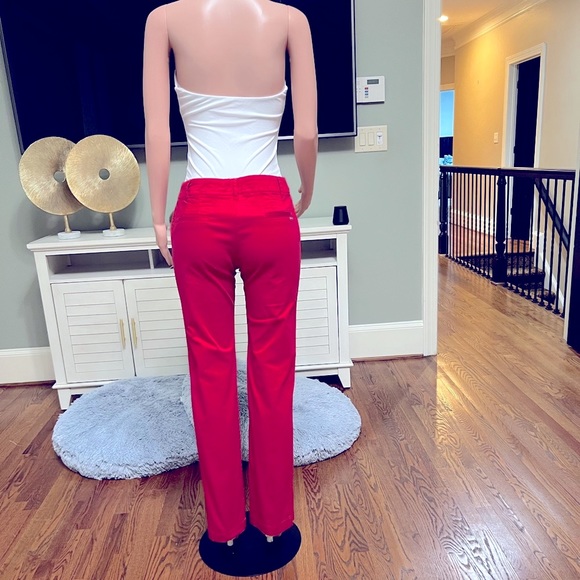 “Fireball” Red Mango Pants. Size US 8. Great Fit. Some Stretch! - Picture 2 of 6